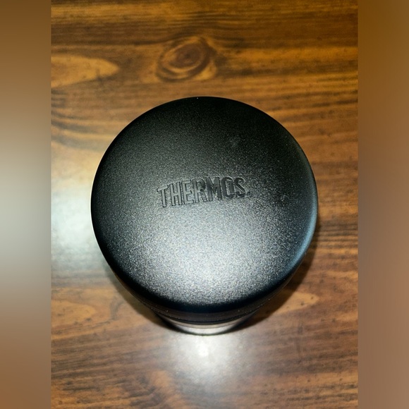 Thermos 16oz Insulated Food Jar with Folding Spoon, Matte Black - Picture 4 of 8